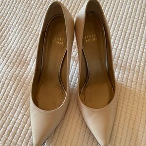 Stuart Weitzman Women's Beige Heels